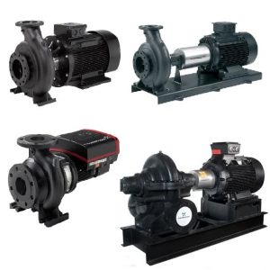 Máy bơm trục ngang Grundfos