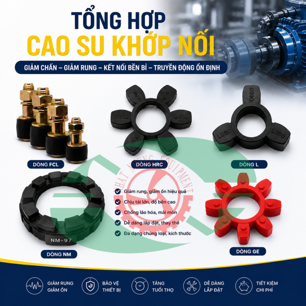 KHỚP NỐI, BU LÔNG KHỚP NỐI, CAO SU KHỚP NỐI